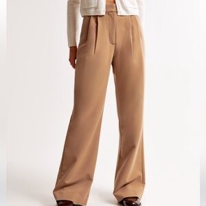 Abercrombie Sloane Brown Women's Wide-Leg Pants